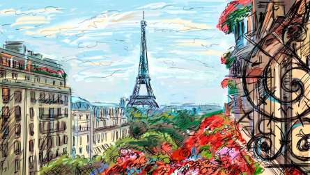 Фотошпалери Париж