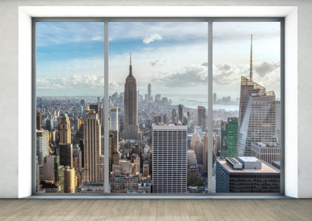 Фотообои Нью Йорк из окна