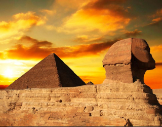 Фотообои Египетские пирамиды 3049