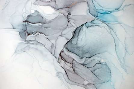 Фотошпалери Fluid art сині відтінки Фотошпалери Fluid art сині відтінки