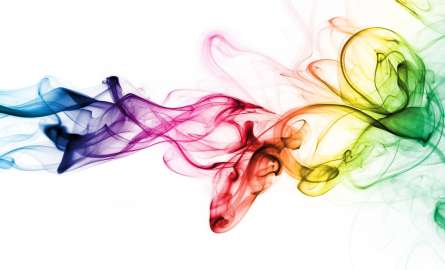 Фотообои Разноцветный дым