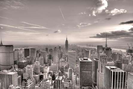 Фотообои Серые тона города