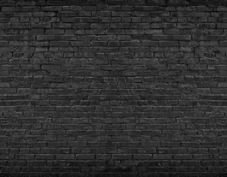 Фотошпалери чорна цегляна стіна 21509