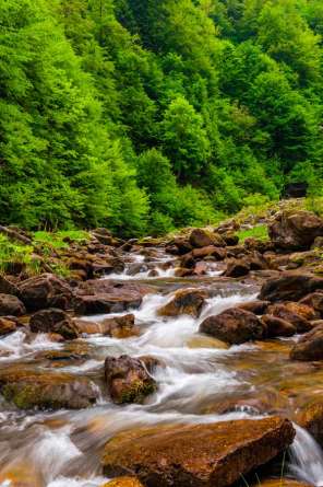 Фотошпалери Великі камені, вода
