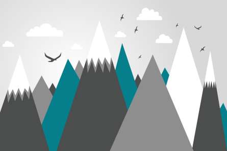 Фотошпалери Векторні гори Фотошпалери Векторні гори