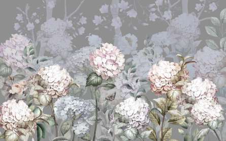 Фотошпалери дизайнерські гортензії Фотошпалери дизайнерські гортензії