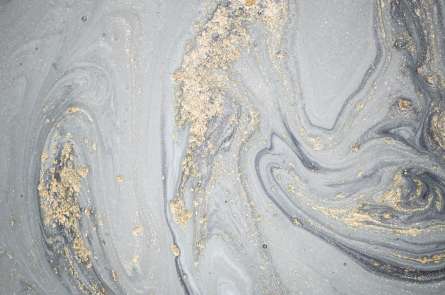 Фотошпалери Сірий флюїд з золотом Фотошпалери Сірий флюїд з золотом