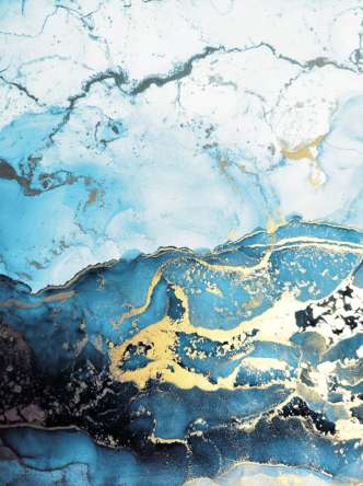 Фотошпалери Синій Fluid art вертикальний Фотошпалери Синій Fluid art вертикальний