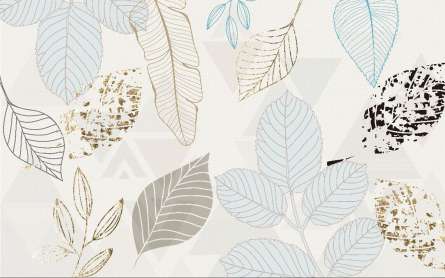 Фотошпалери листя з золотом Фотошпалери листя з золотом