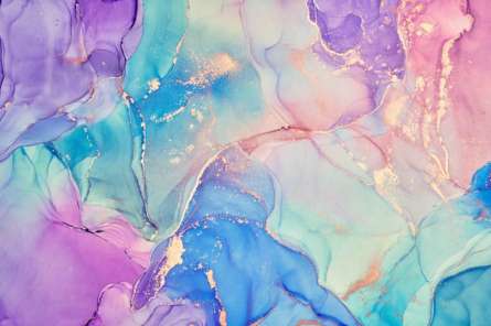 Фотошпалери яскравий різнокольоровий флюїд Фотошпалери яскравий різнокольоровий флюїд