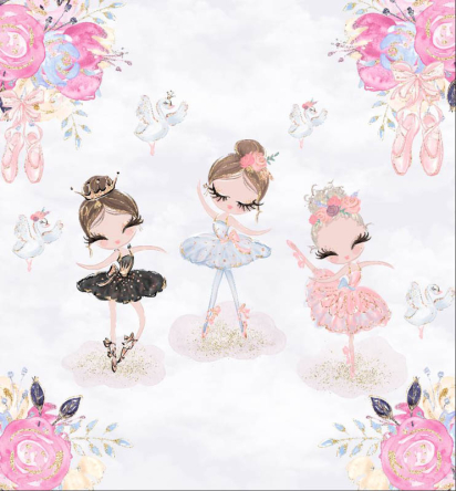 Фотообои Балеринки для девочки Фотообои Балеринки для девочки