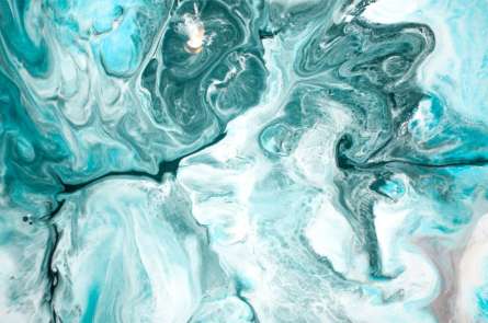 Фотошпалери Fluid art Бірюза Фотошпалери Fluid art Бірюза