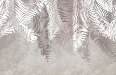 Фотошпалери світлі листя на стіну Фотошпалери світлі листя на стіну