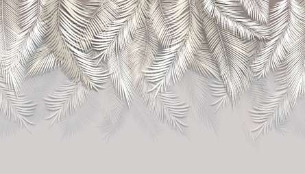 Фотошпалери Графічні пальмове листя Фотошпалери Графічні пальмове листя