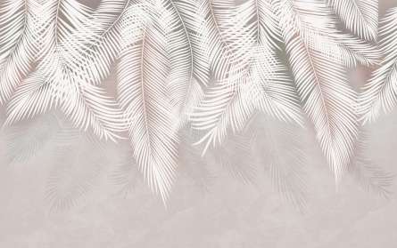 Фотошпалери бежеві листя на стіну Фотошпалери бежеві листя на стіну
