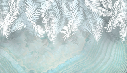 Фотошпалери світлі листя на стіну Фотошпалери світлі листя на стіну