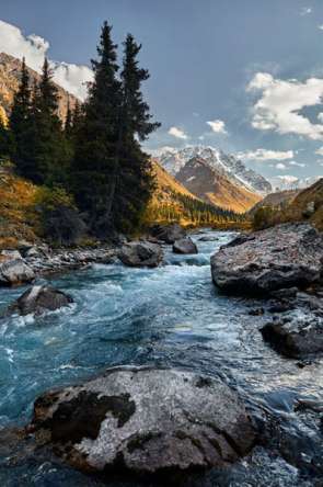 Фотообои Горный пейзаж Фотообои Горный пейзаж