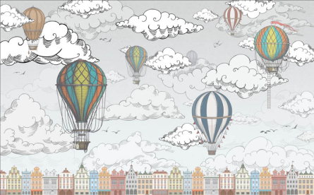 Фотообои Воздушные шары Фотообои Воздушные шары