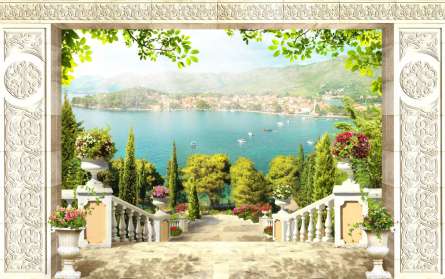 Фотошпалери Фреска