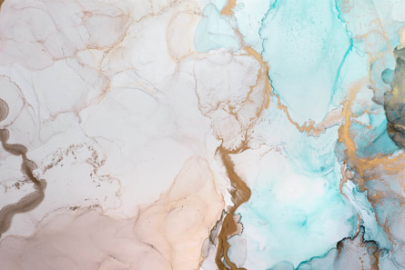 Фотошпалери Fluid art Бірюзовий Фотошпалери Fluid art Бірюзовий