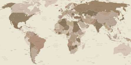 Фотошпалери коричнева карта Фотошпалери коричнева карта