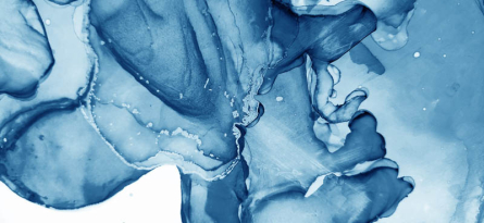 Фотошпалери сині розводи флюїд Фотошпалери сині розводи флюїд