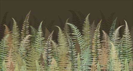 Фотошпалери листя папороті зелені