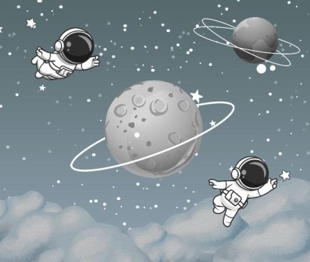 Фотообои Космонавты в космосе