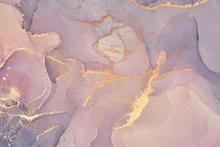 Фотошпалери Рожевий fluid art з золотом Фотошпалери Рожевий fluid art з золотом