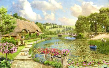 Фотошпалери Фреска