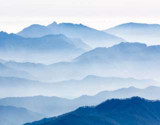 Фотообои Синие горы 27109