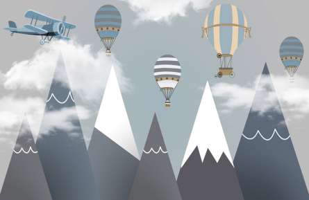 Фотообои Серые горы Фотообои Серые горы