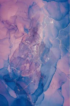 Фотошпалери синьо-фіолетовий флюїд Фотошпалери синьо-фіолетовий флюїд