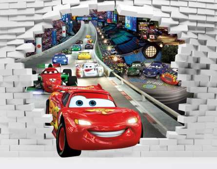 Фотообои 3d тачки Фотообои 3d тачки