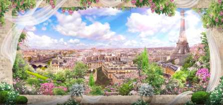 Фотошпалери Панорамний париж