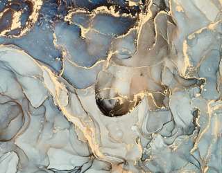 Фотошпалери Золотий fluid art 30800