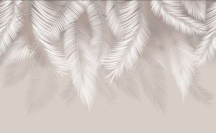 Фотошпалери Графічні пальмове листя Фотошпалери Графічні пальмове листя
