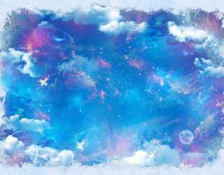 Фотошпалери Зоряне небо на стелю 24353