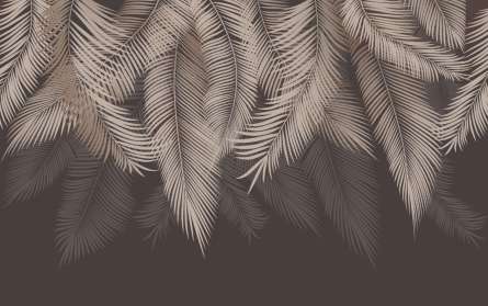 Фотошпалери світлі листя на стіну