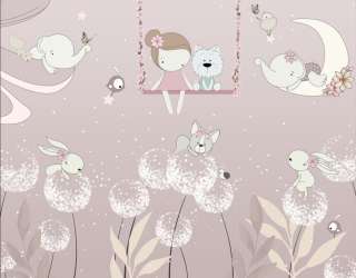 Фотообои для детской, одуванчики 31823