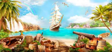 фотошпалери Корабель