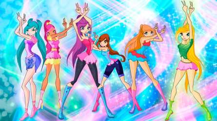 Фотошпалери Відьмочки Вінкс