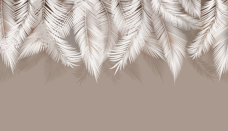 Фотошпалери бежеві листя на стіну Фотошпалери бежеві листя на стіну