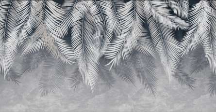 Фотошпалери ніжні тропічні листя Фотошпалери ніжні тропічні листя