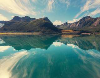 Фотообои Горы скандинавские 26869