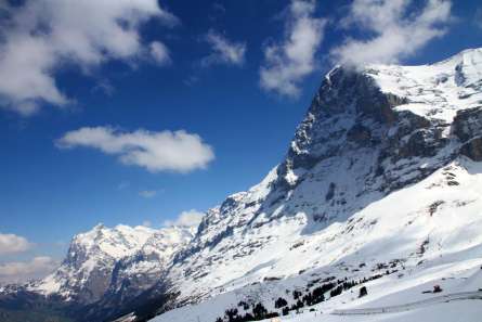 Фотошпалери у снігової гори Фотошпалери у снігової гори