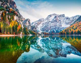 Фотообои Озеро скандинавское 27501