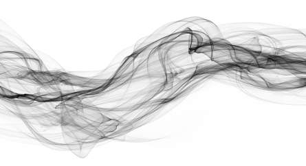 Фотообои ЧБ абстрактный дым