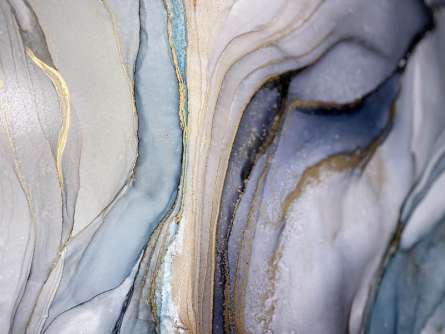 Фотошпалери fluid art в сірих відтінках Фотошпалери fluid art в сірих відтінках