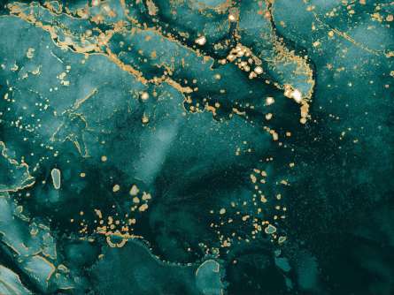 Фотошпалери Бірюзовий флюїд Фотошпалери Бірюзовий флюїд